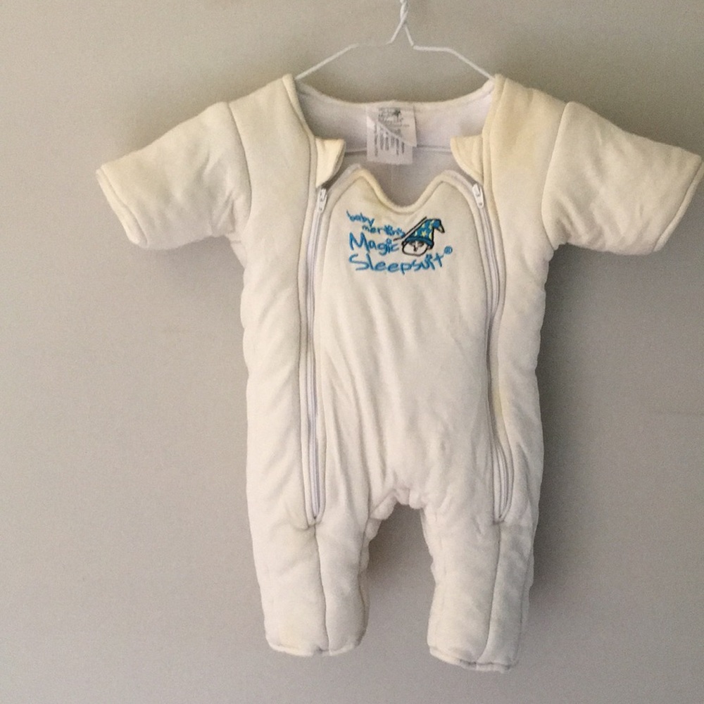 Baby Merlin Magic Sleepsuit, size Small.